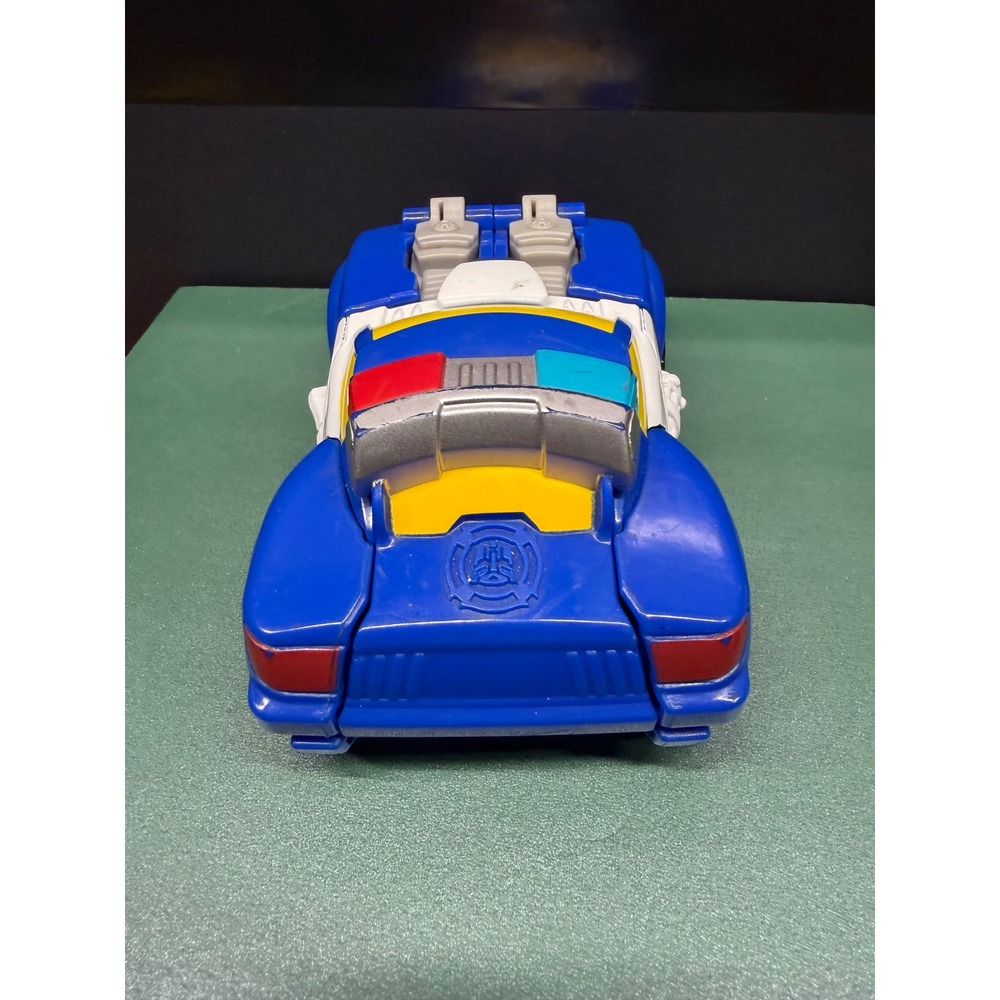 Transformers Rescue Bots Chase the Police-Bot Playskool Heroes Blue Police Car - Picture 4 of 5